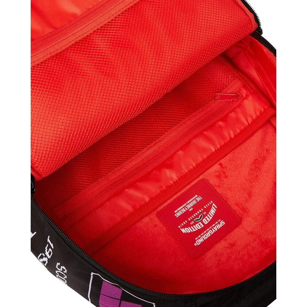Sprayground Tetris With Diablo and Money Bear Unisex Multicolor Backpack SPR110